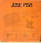 LP - José Pisa - Feu Sang Et Poésie