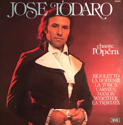 José Todaro - Chante L'Opéra