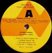 LP - Jose Toledano - Guitarra Flamenca, Jose Toledano, Guitarra