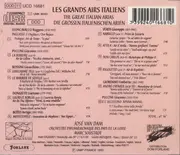 CD - José van Dam - Les Grands Airs Italiens = The Great Italian Arias = Der Grossen Italienischen Arien