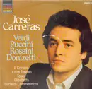 LP - José Carreras - Verdi, Puccini, Rossini, Donizetti