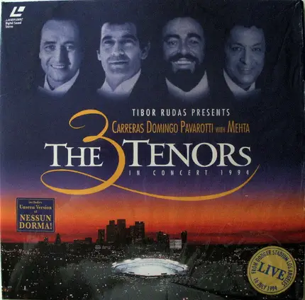 José Carreras / Placido Domingo / Luciano Pavarotti - The 3 Tenors In Concert 1994