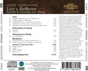 CD - Josef Hofmann , Franz Liszt , Ludwig van Beethoven , Domenico Scarlatti , Robert Schumann - Liszt & Beethoven Scarlatti & Schumann