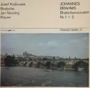 LP - Josef Koďousek, Jan Novotny - Johannes Brahms: Bratschensonaten Nr. 1 + 2; Prager Serie 27