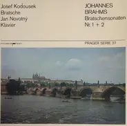 Josef Koďousek, Jan Novotny - Johannes Brahms: Bratschensonaten Nr. 1 + 2; Prager Serie 27