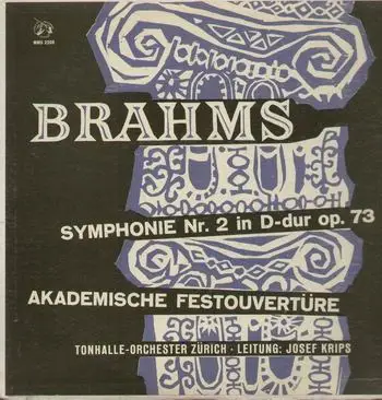 Josef Krips - Brahms Symphonie Nr.2 in D dur op. 73