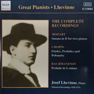 Josef Lhevinne - The Complete Recordings (Historical Recordings 1920-1937)
