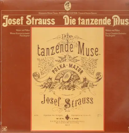 Josef Strauß - Wiener Kammerorchester , Paul Angerer - Die Tanzende Muse