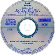 CD - Josef Strauß , Slovak State Philharmonic Orchestra, Košice , Alfred Walter - Josef Strauss: Edition • Vol. 3
