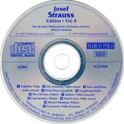 CD - Josef Strauß , Slovak State Philharmonic Orchestra, Košice , Mika Eichenholz - Josef Strauss:  Edition • Vol. 8