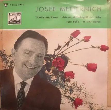 Josef Metternich - Dunkelrote Rosen