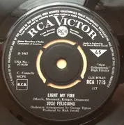 7inch Vinyl Single - José Feliciano - California Dreamin' / Light My Fire