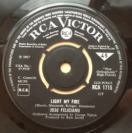 José Feliciano - California Dreamin' / Light My Fire
