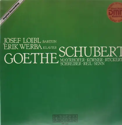 Josef Loibl, Erik Werba - Lieder von Franz Schubert