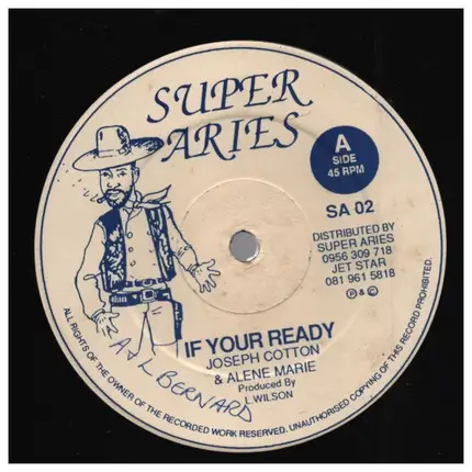 Joseph Cotton , Alene Marie - If Your Ready