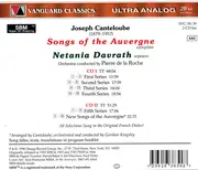CD - Joseph Canteloube - Netania Davrath , Pierre De La Roche - Songs Of The Auvergne (Complete)