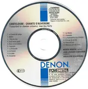 CD - Canteloube - Chants D' Auvergne