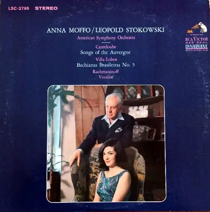 Canteloube / Villa-Lobos / Rachmaninoff - Songs Of The Auvergne / Bachianas Brasileiras No. 5 / Vocalise