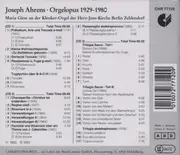 CD-Box - Joseph Ahrens / Maria Giese - Orgelopus 1929-1980 Volume 1
