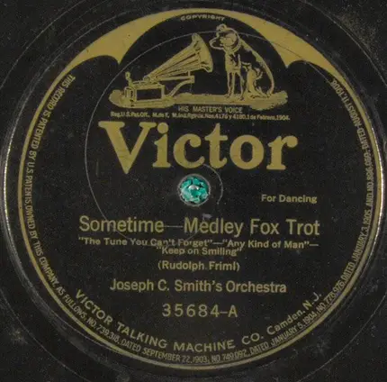 Joseph C. Smith's Orchestra - Sometime - Medley
