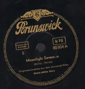 Joseph Gershensons Studio-Orchestra from Hollywoo - Moonlight Serenade / Tuxedo Junction