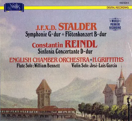 Stalder / Reindl / A.O - Symphonie G-Dur • Flötenkonzert B-Dur / Sinfonia Concertante D-Dur