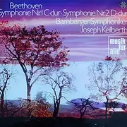 LP - Beethoven - Joseph Keilberth w/ Bamberger Symphoniker - Symphonie Nr.1 C-Dur - Symphonie Nr.2 D-Dur