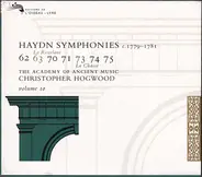 Haydn - Symphonies C. 1779-1781 / 62 63 70 71 73 74 75 / Volume 10