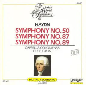 Franz Joseph Haydn - The World Of The Symphony, Vol. 10 - Symphonies 50, 87 & 89