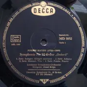 LP - Haydn / Mozart - Oxford-Symphonie - Symphonie Nr. 39 Es-Dur