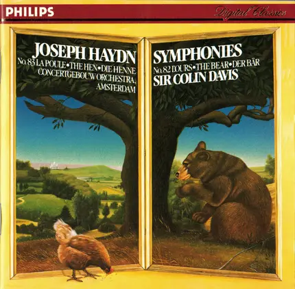 Joseph Haydn - Symphonies: No.83 La Poule / No.82 L'Ours