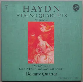 Franz Joseph Haydn - String Quartets, Volume VI