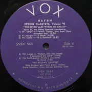 LP-Box - Joseph Haydn - Dekany Quartet - String Quartets, Volume VI