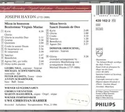 CD - Haydn - Orgelmessen = Organ Masses