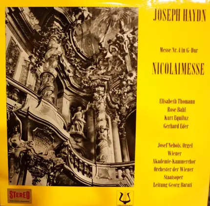 Haydn - Messe Nr. 4 In G-Dur Nicolaimesse