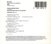 CD - Joseph Haydn - Emanuel Ax - Sonatas Nos. 33, 38, 58 & 60