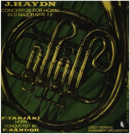 Haydn / Frigyes Sándor - Concertos For Horn