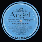 LP - Haydn - Mass In Time Of War - Mono