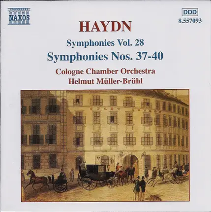 Haydn - Symphonies Vol. 28 (Symphonies Nos. 37-40)