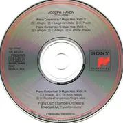 CD - Haydn - Piano Concertos (F Major · G Major · D Major)