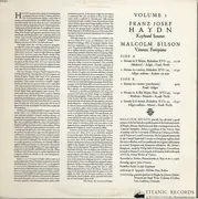 LP - Haydn - Keyboard Sonatas (Volume 1)
