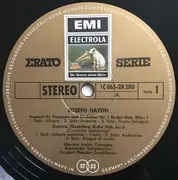 LP - Joseph Haydn - Maurice André , Bamberger Symphoniker , Theodor Guschlbauer - Trompetenkonzert Es-dur / Sinfonia D-dur ('L'incontro improviso') / Sinfonia Concertante B-dur - gold label