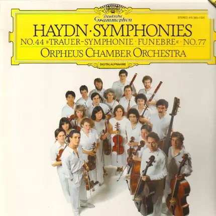 Haydn / Orpheus Chamber Orchestra - Symphonies No. 44 'Trauer-Symphonie' • No. 77