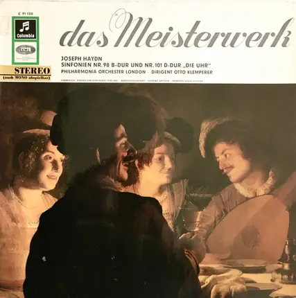 Haydn - Sinfonien Nr. 98 B-Dur Und Nr. 101 D-Dur "Die Uhr"