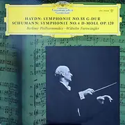 LP - Haydn / Schumann - Symphonie No. 88 /  Symphonie No.4 D-Moll Op.120  -(Wilhelm Furtwängler) - Mono,Tulip rim.