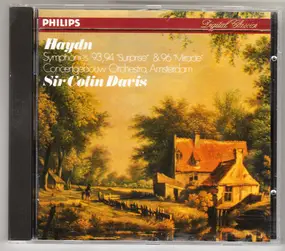 Franz Joseph Haydn - Symphonies 93, 94 'Surprise' & 96 'Miracle'