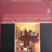 LP - Haydn - The Salomon Symphonies, Album 5, No. 101 In D ('Clock') No. 102 In B Flat Major - Still Sealed