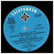 LP - Haydn / Danzi / Rosetti - Hornkonzerte