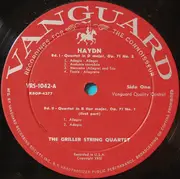 LP - Joseph Haydn , The Griller String Quartet - The String Quartets Of Franz Joseph Haydn - Mono