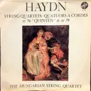 LP - Haydn , The Hungarian Quartet - String Quartets Nº 76 'Quinten' & Nº 79